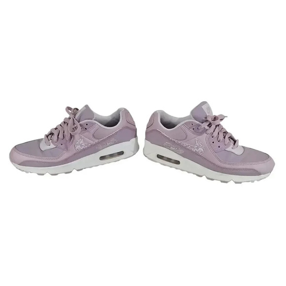 Nike Women's Air Max 90 Sneakers Plum Fog Venice Summit White Size 9.5 - Picture 8 of 10